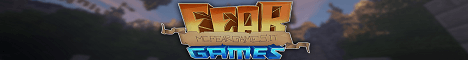 FearGames banner FearGames Minecraft server banner