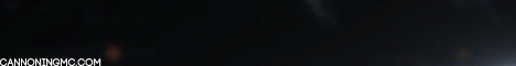CannoningMC banner CannoningMC Minecraft server banner
