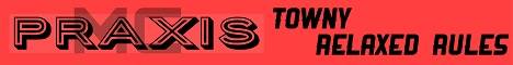 PraxisMC banner PraxisMC Minecraft server banner