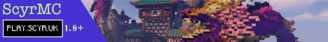ScyrMC banner ScyrMC Minecraft server banner