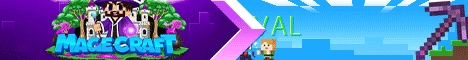 MageCraft banner MageCraft Minecraft server banner