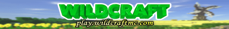 WildCraftMC banner WildCraftMC Minecraft server banner