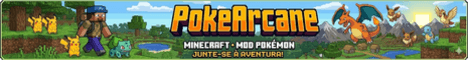 PokeArcane banner PokeArcane Minecraft server banner
