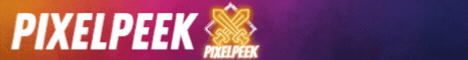 PixelPeekMC banner PixelPeekMC Minecraft server banner