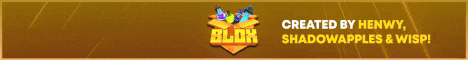 BLOX banner BLOX Minecraft server banner