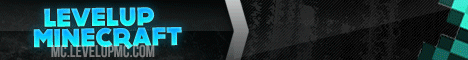 Level Up Minecraft banner Level Up Minecraft Minecraft server banner