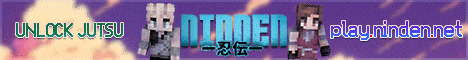NINDEN banner NINDEN Minecraft server banner