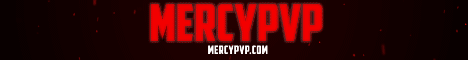 Mercypvp.com banner Mercypvp.com Minecraft server banner