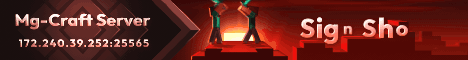 Mg-Craft Server banner Mg-Craft Server Minecraft server banner