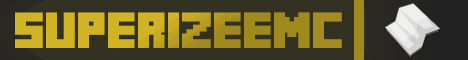Superizee banner Superizee Minecraft server banner