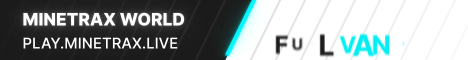 MineTrax World banner MineTrax World Minecraft server banner