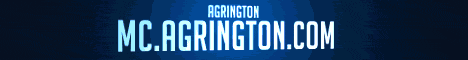 Agrington SMP banner Agrington SMP Minecraft server banner