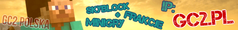 GC2 Polska banner GC2 Polska Minecraft server banner