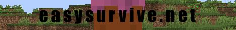 easysurvive.net banner easysurvive.net Minecraft server banner