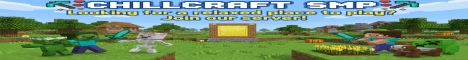 Chill Modded Crossplay SMP banner Chill Modded Crossplay SMP Minecraft server banner