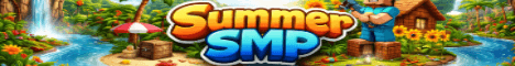SummerSMP banner SummerSMP Minecraft server banner