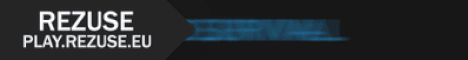 Rezuse banner Rezuse Minecraft server banner