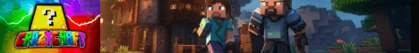 Crozycraft banner Crozycraft Minecraft server banner