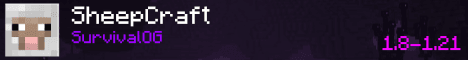 SheepCraft banner SheepCraft Minecraft server banner