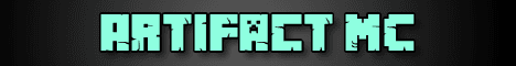 ArtifactMC banner ArtifactMC Minecraft server banner