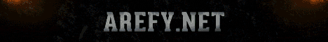 Arefy Network banner Arefy Network Minecraft server banner