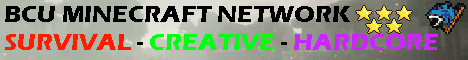 BCU Gaming Society MC Network banner BCU Gaming Society MC Network Minecraft server banner