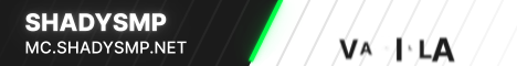 ShadySMP banner ShadySMP Minecraft server banner