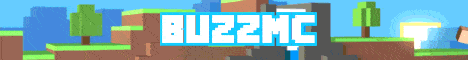 BuzzMC banner BuzzMC Minecraft server banner