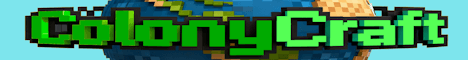 ColonyCraft banner ColonyCraft Minecraft server banner
