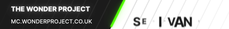The Wonder Project banner The Wonder Project Minecraft server banner