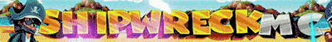 ShipwreckMC banner ShipwreckMC Minecraft server banner