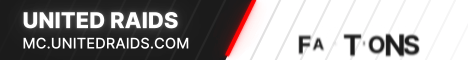United Raids banner United Raids Minecraft server banner