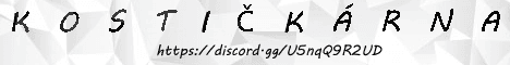 Kostickarna banner Kostickarna Minecraft server banner