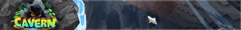 CavernSMP banner CavernSMP Minecraft server banner
