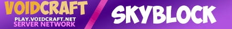 VoidCraft Network banner VoidCraft Network Minecraft server banner