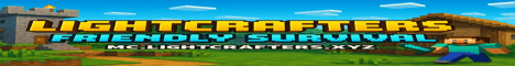 LightCrafters banner LightCrafters Minecraft server banner