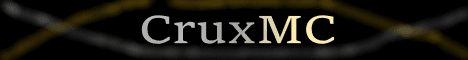CruxSMP banner CruxSMP Minecraft server banner
