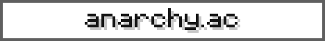 Anarchy banner Anarchy Minecraft server banner