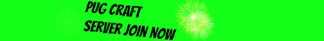 Pugcraft banner Pugcraft Minecraft server banner