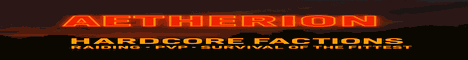 Aetherion banner Aetherion Minecraft server banner