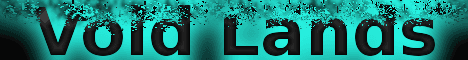 Void Lands banner Void Lands Minecraft server banner
