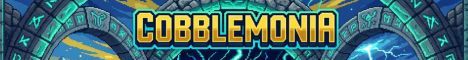 Cobblemonia banner Cobblemonia Minecraft server banner