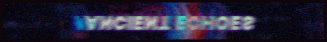 Ancient Echoes banner Ancient Echoes Minecraft server banner