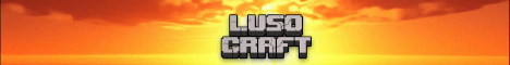 LusoCraft banner LusoCraft Minecraft server banner