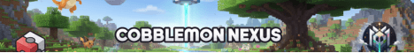 Nexus Cobblemon banner Nexus Cobblemon Minecraft server banner