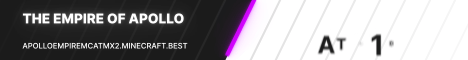 The Empire Of Apollo banner The Empire Of Apollo Minecraft server banner
