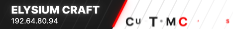 Elysium Craft banner Elysium Craft Minecraft server banner