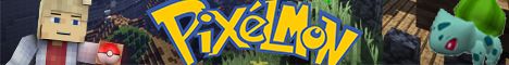 Pixel-Mon banner Pixel-Mon Minecraft server banner