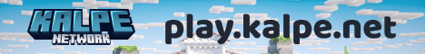 Kalpe banner Kalpe Minecraft server banner