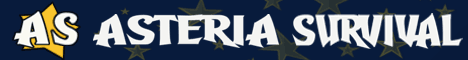Asteria Survival banner Asteria Survival Minecraft server banner